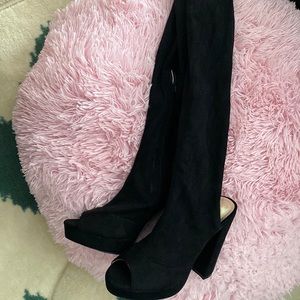 Over the knee boots